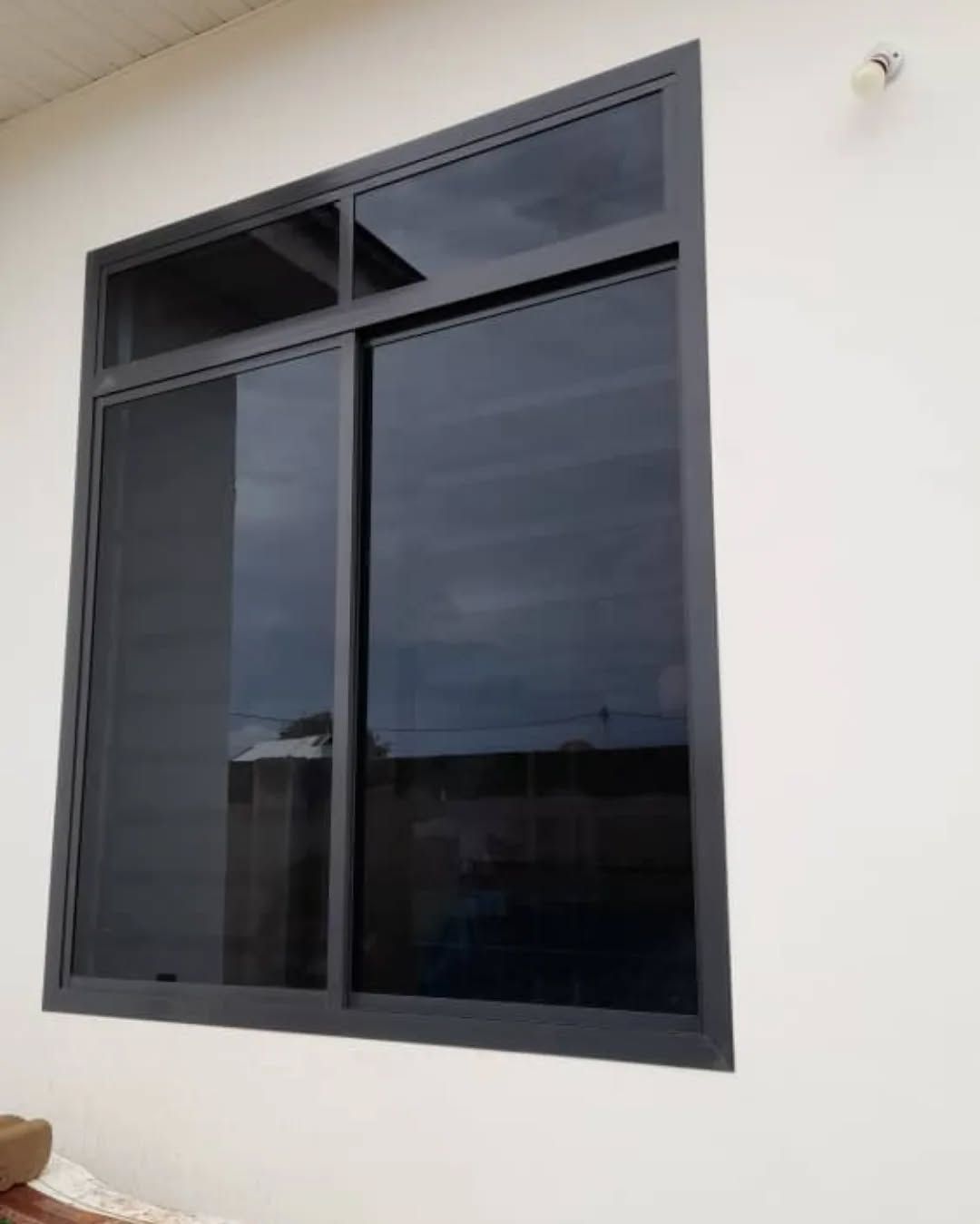 Modern UPVC and aluminium windows installed by MSB FURNITURE MANUFACTURER & INTERIORS Hyderabad